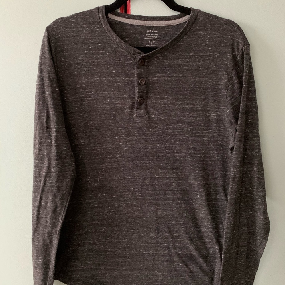 Long Sleeve, 1/4 Button Shirt
